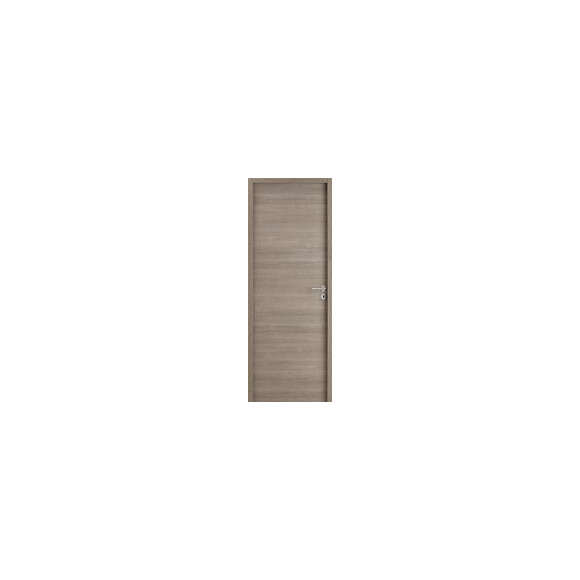 Bloc-porte ELIS décor bois Gris Taupe 204x93 H90 Gauche
