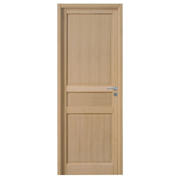 Bloc-porte JADE plaqué chêne L83 H72 Gauche