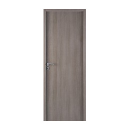 Bloc-Porte PIREE décor bois lisse Chêne Grisé 204x83 H72 Gauche