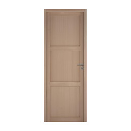 Bloc-porte GAUGIN 3 panneaux en placage Hêtre 204x93 H90 Gauche