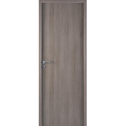Bloc-Porte PIREE décor bois lisse Chêne Grisé 204x83 H72 Gauche