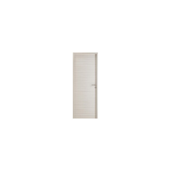 Bloc-porte ELIS décor bois Blanc Sabayon 204x63 H72 Gauche