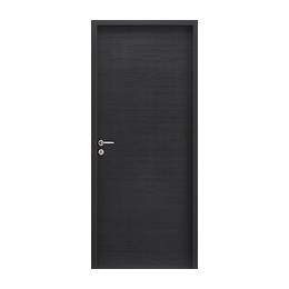 Bloc-porte ELIS décor bois Noir Structuré 204x63 H72 Droite