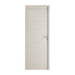 Bloc-porte ELIS décor bois Blanc Sabayon 204x63 H90 Droite