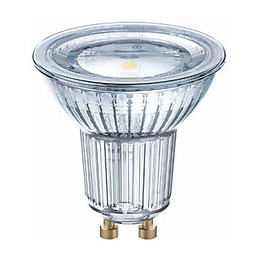 Spot LED 120° verre variable 7,2W 80 GU10 chaud