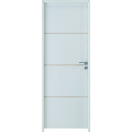 Bloc-porte NICIA prêt à peindre 204x73 H72 Gauche