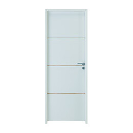 Bloc-porte NICIA prêt à peindre 204x73 H72 Gauche