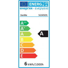 Ampoule led spot dimmable par switch culot GU10 6W 2700K