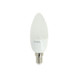 Ampoule led flamme culot E14 6W variable 2700K - 6000K