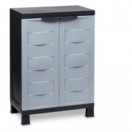 Meuble bas 2 portes Ambition Line S Toomax gris