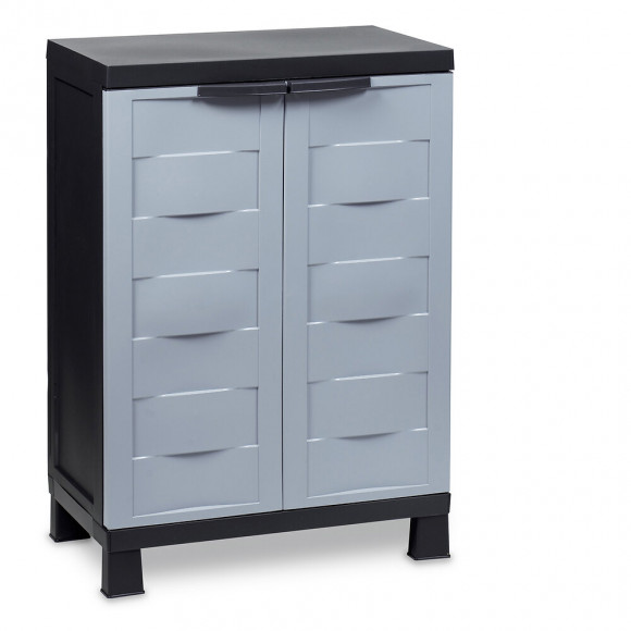 Meuble bas 2 portes Ambition Line S Toomax gris
