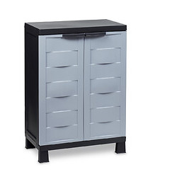 Meuble bas 2 portes Ambition Line S Toomax gris