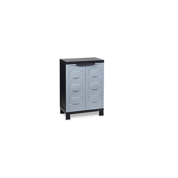 Meuble bas 2 portes Ambition Line S Toomax gris