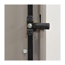 3 colonnes de 4 cases superposées 50x120x180cm gris.