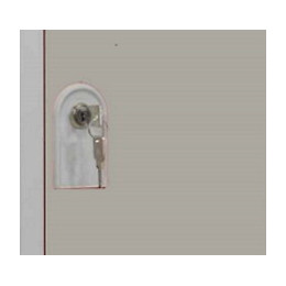 3 colonnes de 4 cases superposées 50x120x180cm gris.