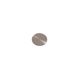 Support pour pied snack en acier chromé D.6cm