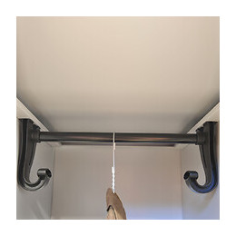 Vestiaire industriel 1 case 50x30x180cm gris/rouge.