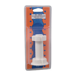 Pied de cuisine plastique blanc D.2.8cm hauteur 10cm