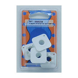 Bague blanche pour masse sommier D.1.8x2cm x4