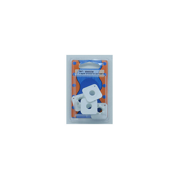 Bague blanche pour masse sommier D.1.8x2cm x4