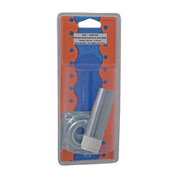 Pied de cuisine acier zingué D.2.8cm hauteur 10cm