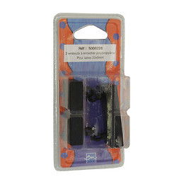 Embout à clipser pour cadre à lattes 5.3cm x 8 mm x2