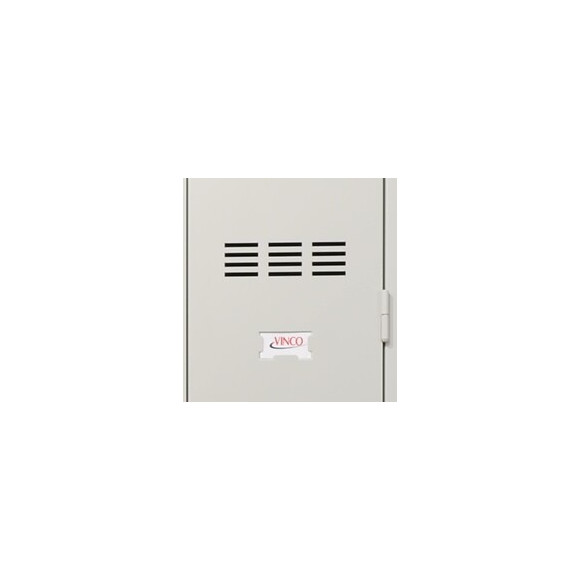 2 colonnes de 2 cases superposées 50x60x180cm gris.