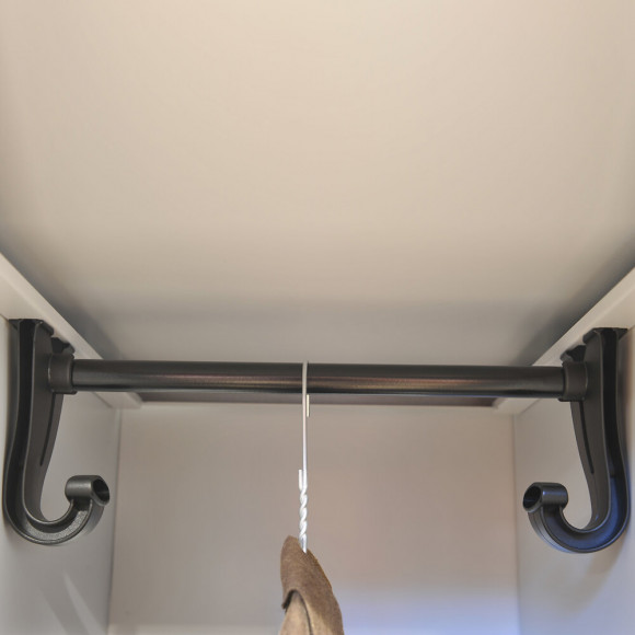 3 colonnes 2 cases superposées 50x90x180cm gris/anis.