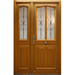Porte d'entrée exo caroline 215x140cm droite