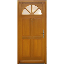 Porte d'entrée lilas 215x90cm gauche