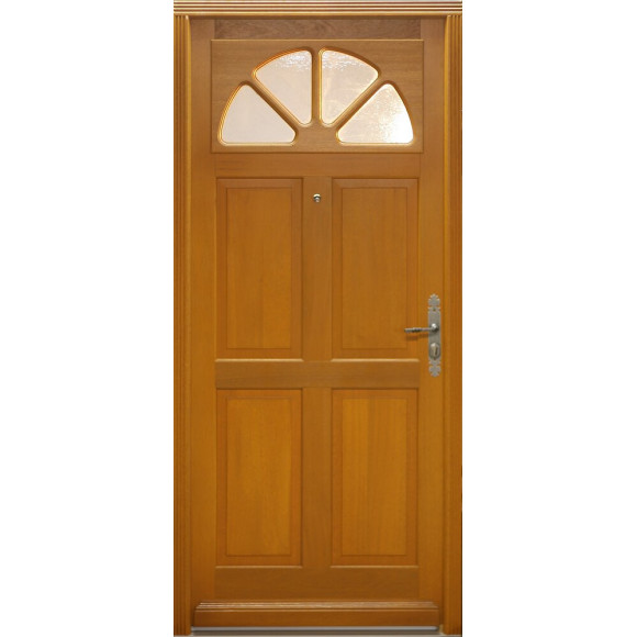 Porte d'entrée lilas 215x90cm gauche