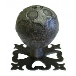 Pommeau rond vieux fer