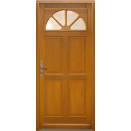 Porte d'entrée lilas 215x90cm droite