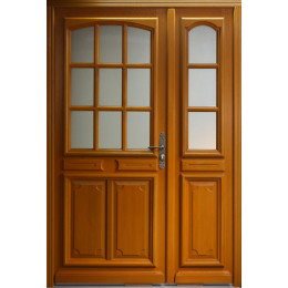 Porte d'entrée exo marianne 215x140cm gauche