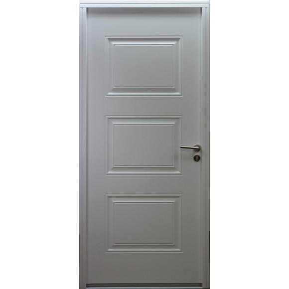 Porte d'entrée métal tris 215x90cm gauche