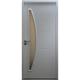 Porte d'entrée métal luna 215x80cm droite