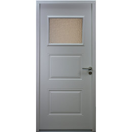 Porte d'entrée métal ter 215x90cm gauche