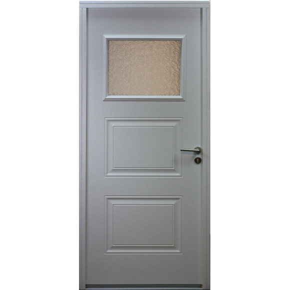 Porte d'entrée métal ter 215x80cm gauche