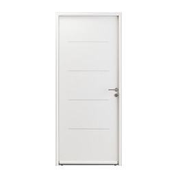 Porte d'entrée acier OPTIMUM ouvrant Gauche 215x90 Blanc