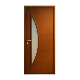 Porte d'entrée exo despina 215x90cm droite merisier