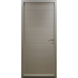 Porte d'entrée hydra 215x90cm gauche blanc