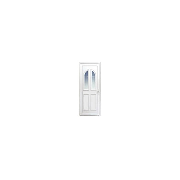 Porte entrée PVC 215x90cm Valence Gauche