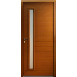 Porte d'entrée exo thalassa 215x90cm droite merisier