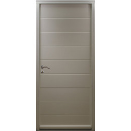 Porte d'entrée hydra 215x90cm droite blanc