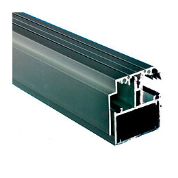 Profil rive portante gris 4m