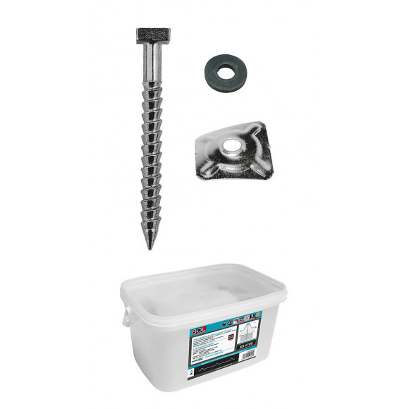 100 fixations pour plaque fibre-ciment