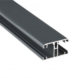 Profil jonction gris 4m épaisseur 16-32mm