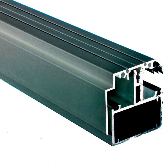 Profil rive portante gris 4m