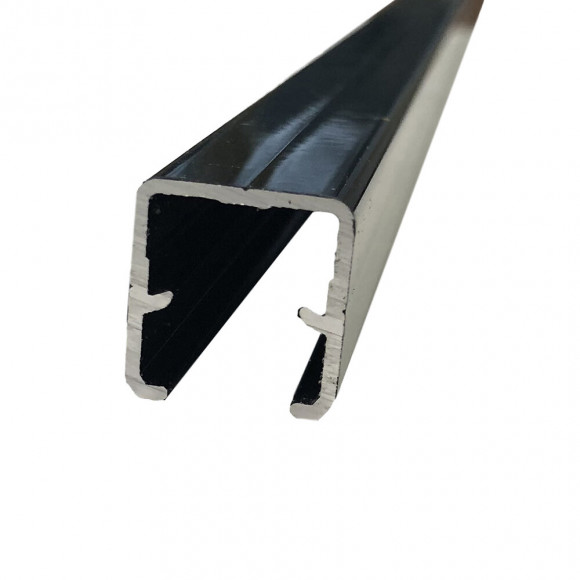 Profil U noir 10mm 3m