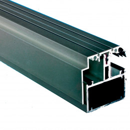 Profil rive portante gris 3m